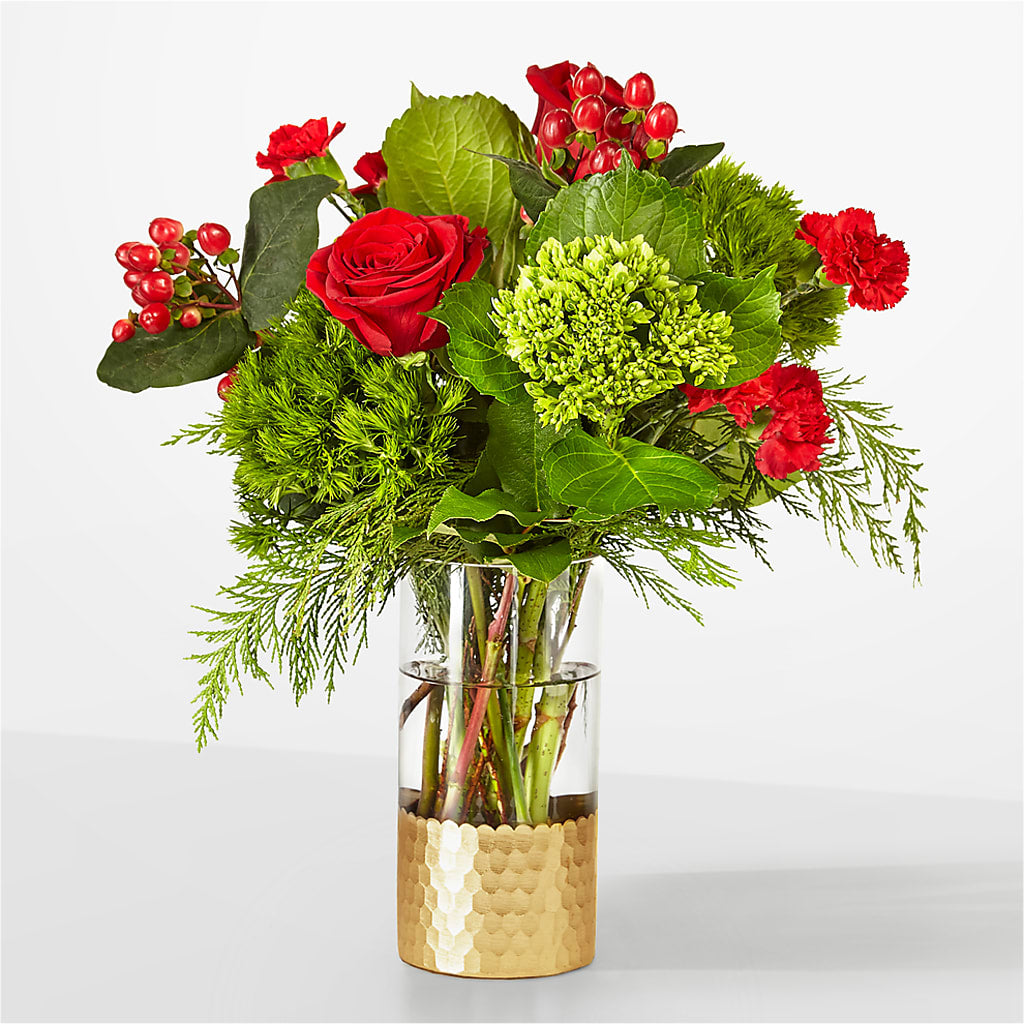 Plaid Throw Bouquet – YOUNG'S GREENHOUSE & FLOWER SHOP, Fort Wayne IN
