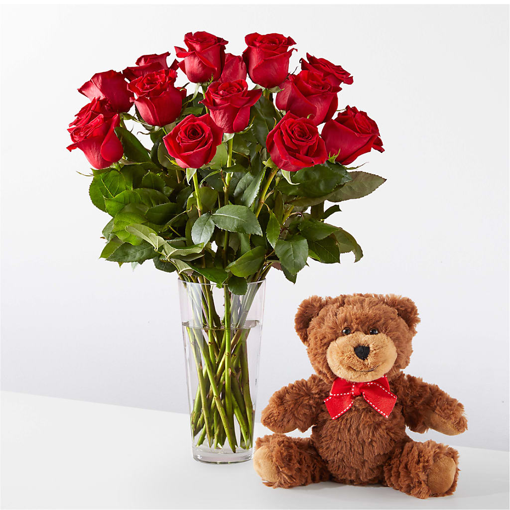 Romantic Long Stem Red Rose Bouquet Bundles – YOUNG'S GREENHOUSE & FLOWER SHOP, Fort Wayne IN