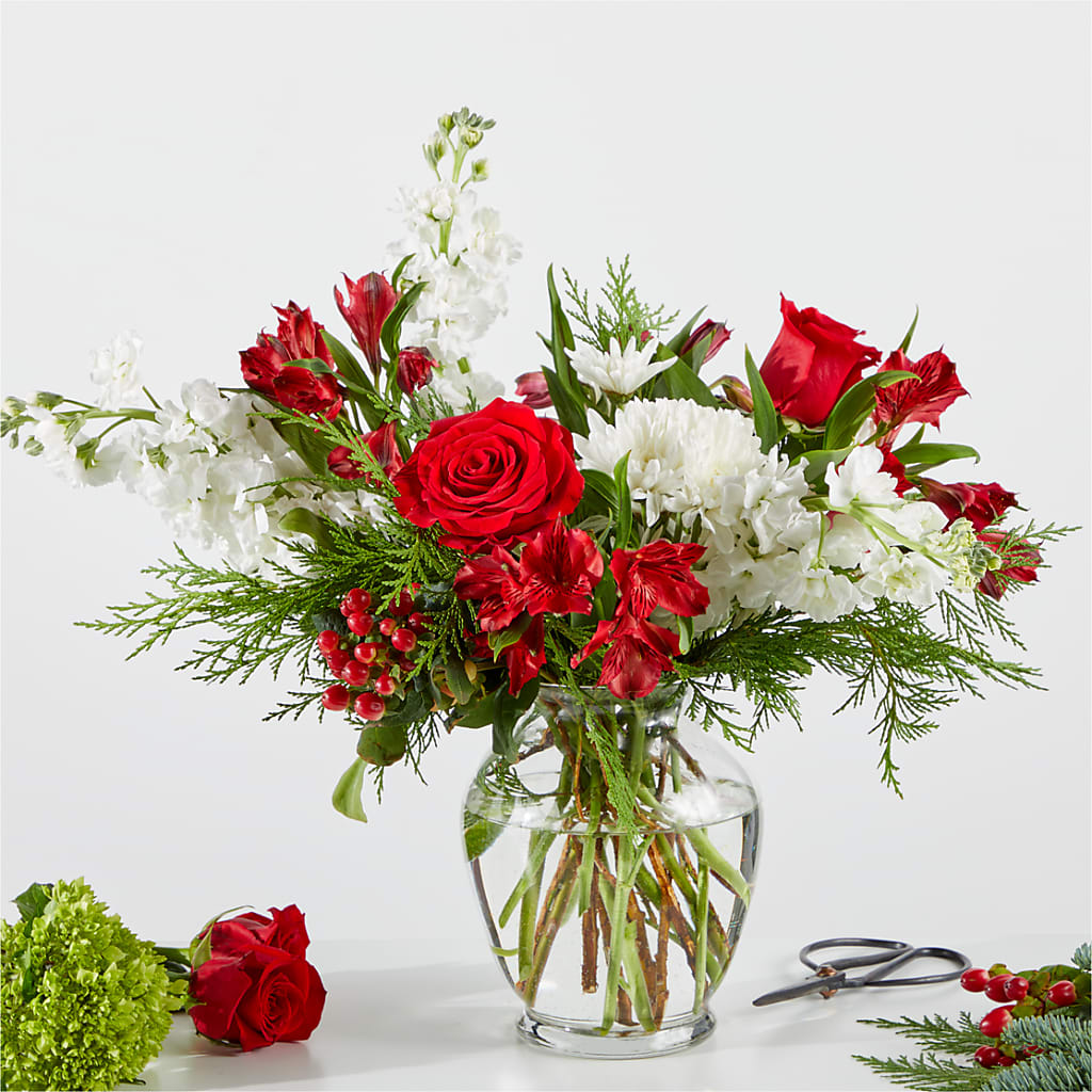 Merry Moment Bouquet – A Florist Original – YOUNG'S GREENHOUSE & FLOWER SHOP, Fort Wayne IN