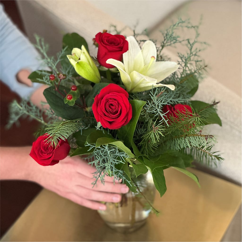 Glittering Lights Bouquet – YOUNG'S GREENHOUSE & FLOWER SHOP, Fort Wayne IN