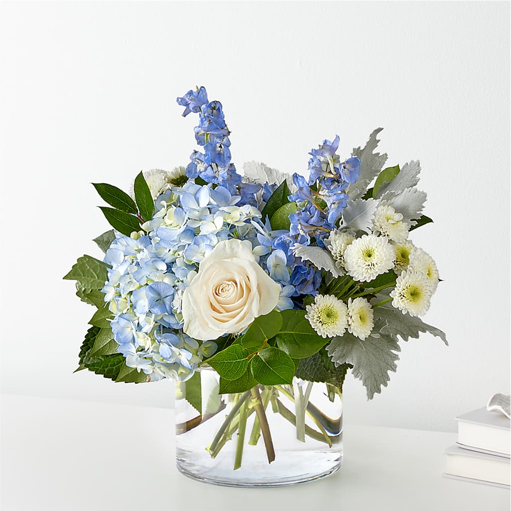 Clear Skies Bouquet – YOUNG'S GREENHOUSE & FLOWER SHOP, Fort Wayne IN