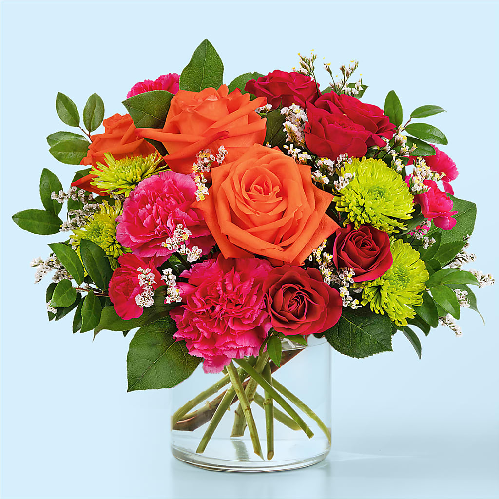 Colorful Carnival Bouquet – YOUNG'S GREENHOUSE & FLOWER SHOP, Fort Wayne IN
