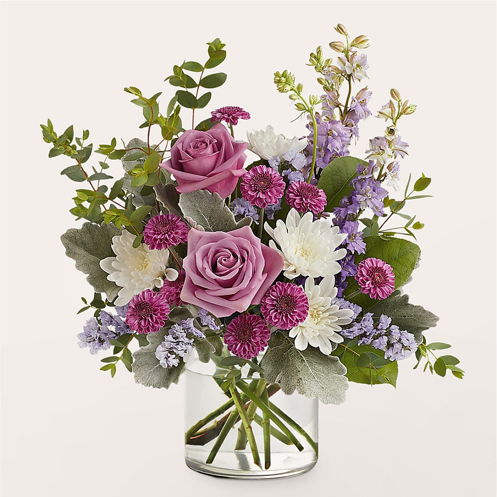 Violet Frost Bouquet – YOUNG'S GREENHOUSE & FLOWER SHOP, Fort Wayne IN