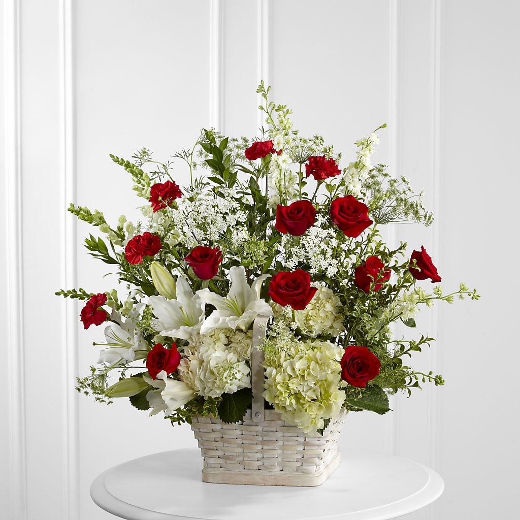 In Loving Memory Arrangement – YOUNG'S GREENHOUSE & FLOWER SHOP, Fort Wayne IN