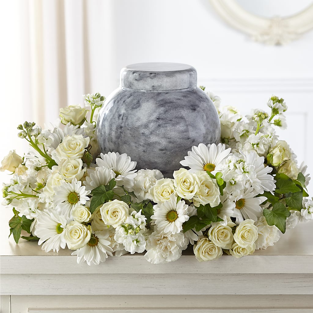 Timeless Tribute Cremation Adornment – YOUNG'S GREENHOUSE & FLOWER SHOP, Fort Wayne IN