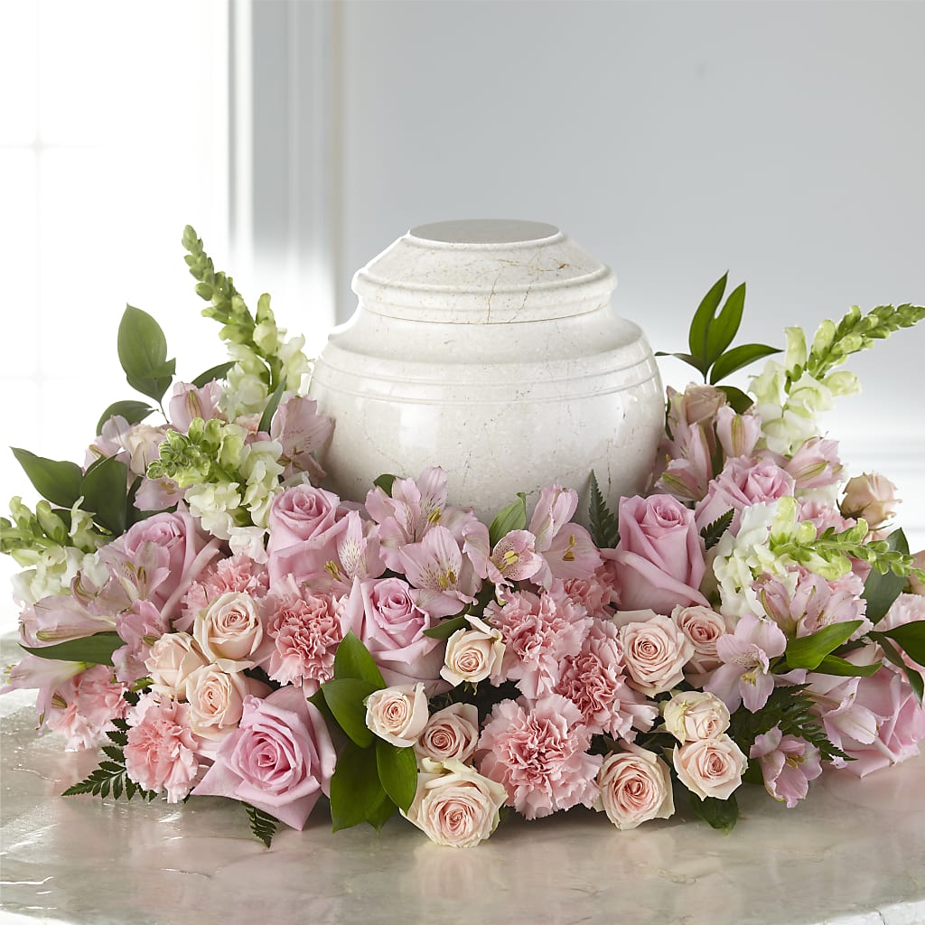 Blooms of Hope Cremation Adornment – YOUNG'S GREENHOUSE & FLOWER SHOP, Fort Wayne IN