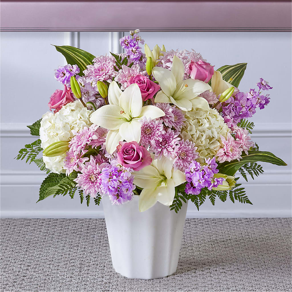 Heaven Sent Floor Basket – YOUNG'S GREENHOUSE & FLOWER SHOP, Fort Wayne IN