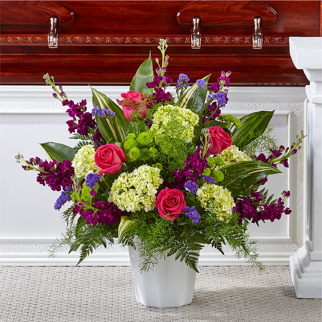 Beautiful Horizons Floor Basket – YOUNG'S GREENHOUSE & FLOWER SHOP, Fort Wayne IN
