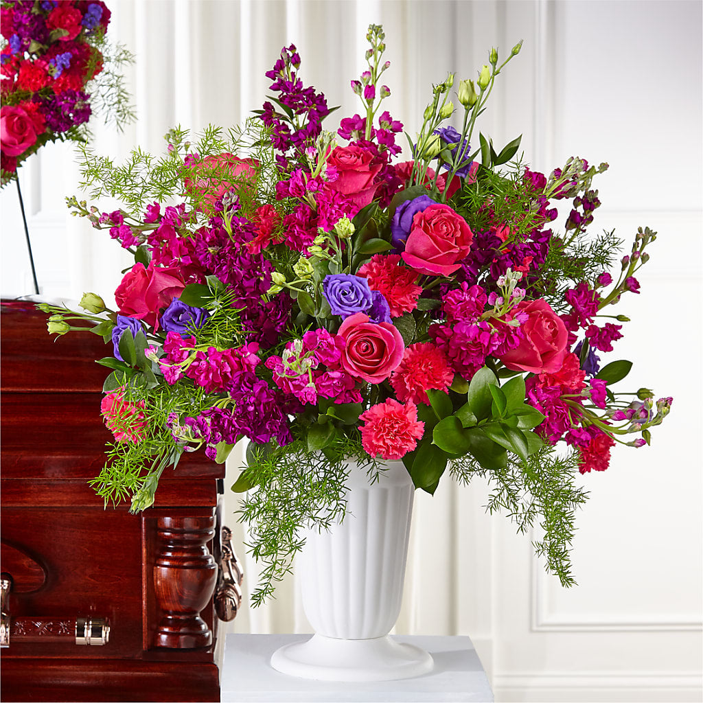 Eternal Day Arrangement – YOUNG'S GREENHOUSE & FLOWER SHOP, Fort Wayne IN