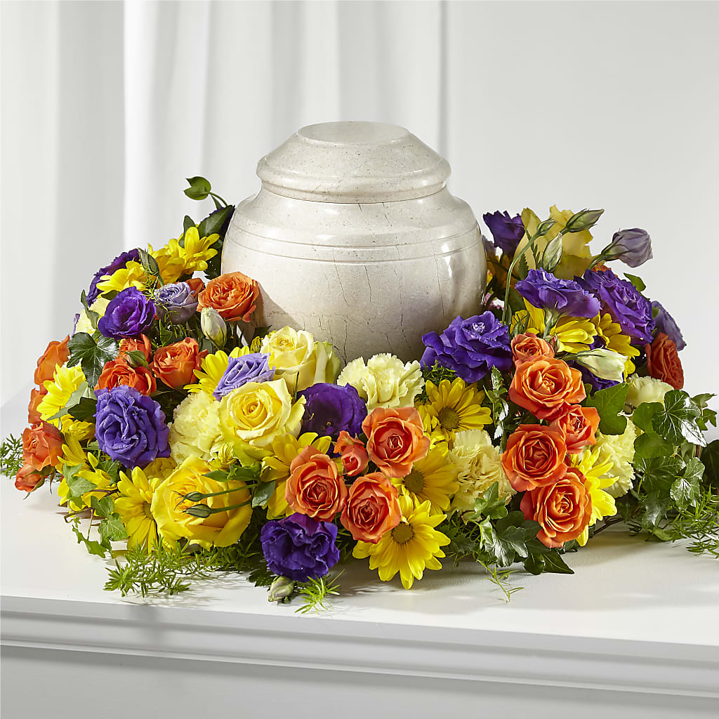 Blossoms of Remembrance Cremation Adornment – YOUNG'S GREENHOUSE & FLOWER SHOP, Fort Wayne IN