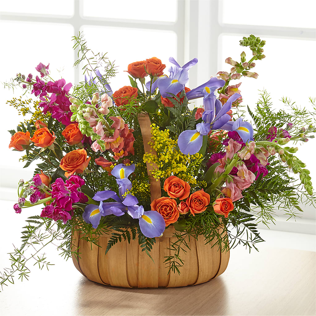 Garden of Life Basket – YOUNG'S GREENHOUSE & FLOWER SHOP, Fort Wayne IN