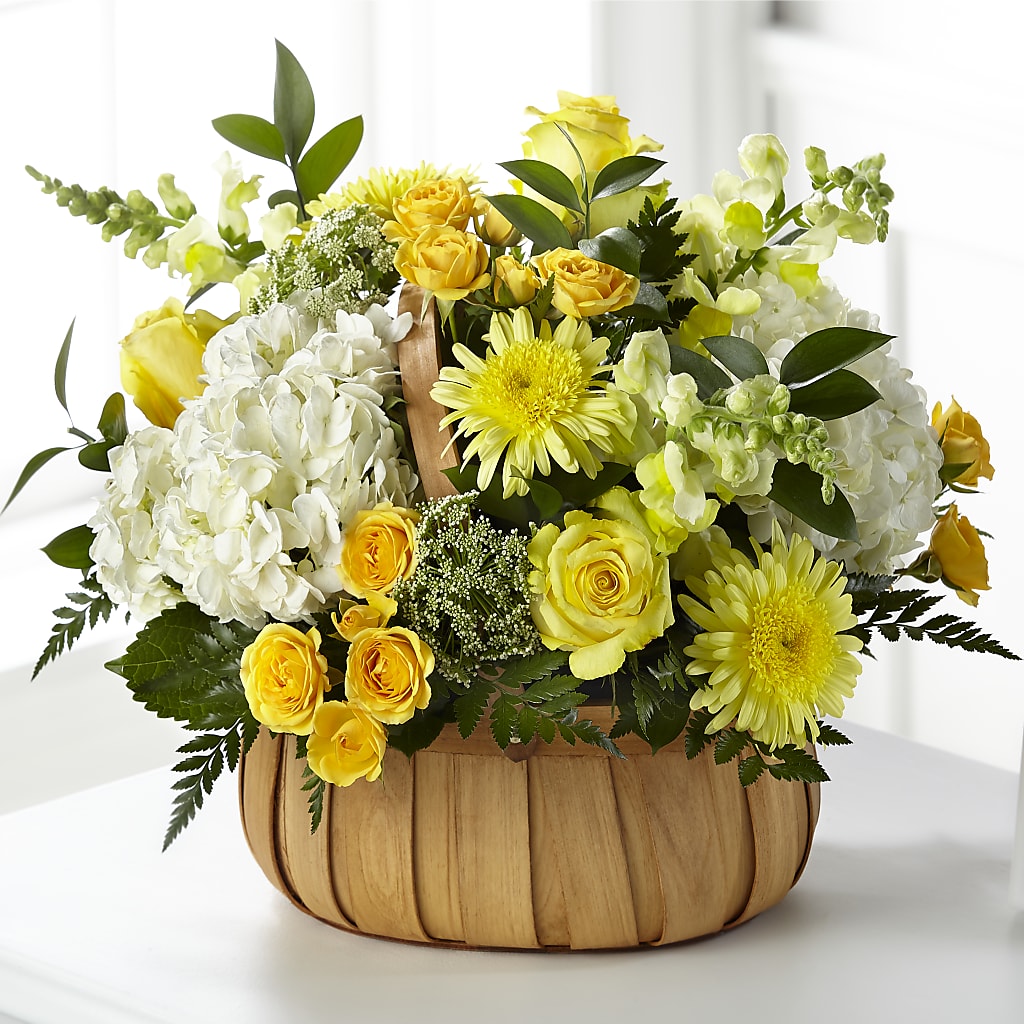 Rustic Remembrance Basket – YOUNG'S GREENHOUSE & FLOWER SHOP, Fort Wayne IN