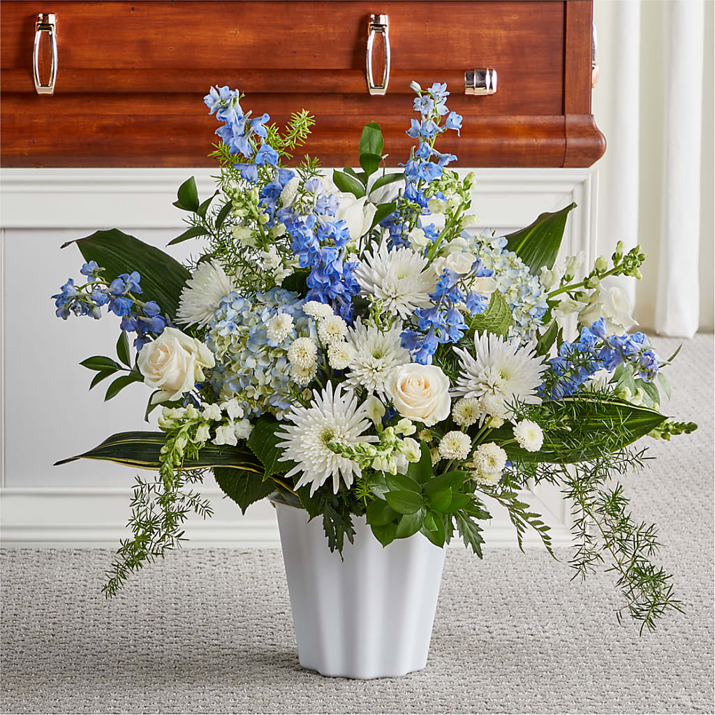Everlasting Memories Floor Basket – YOUNG'S GREENHOUSE & FLOWER SHOP, Fort Wayne IN