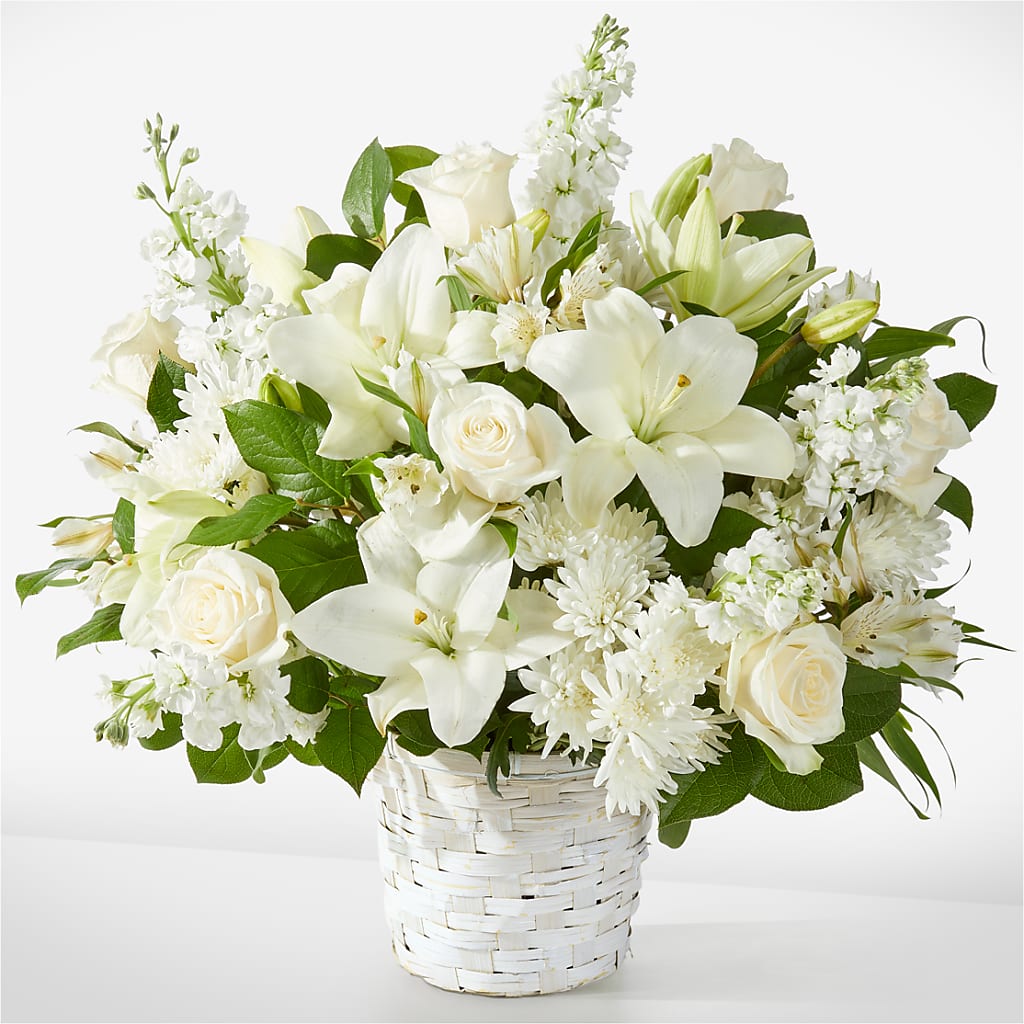 Peaceful Reflections Arrangement – YOUNG'S GREENHOUSE & FLOWER SHOP, Fort Wayne IN
