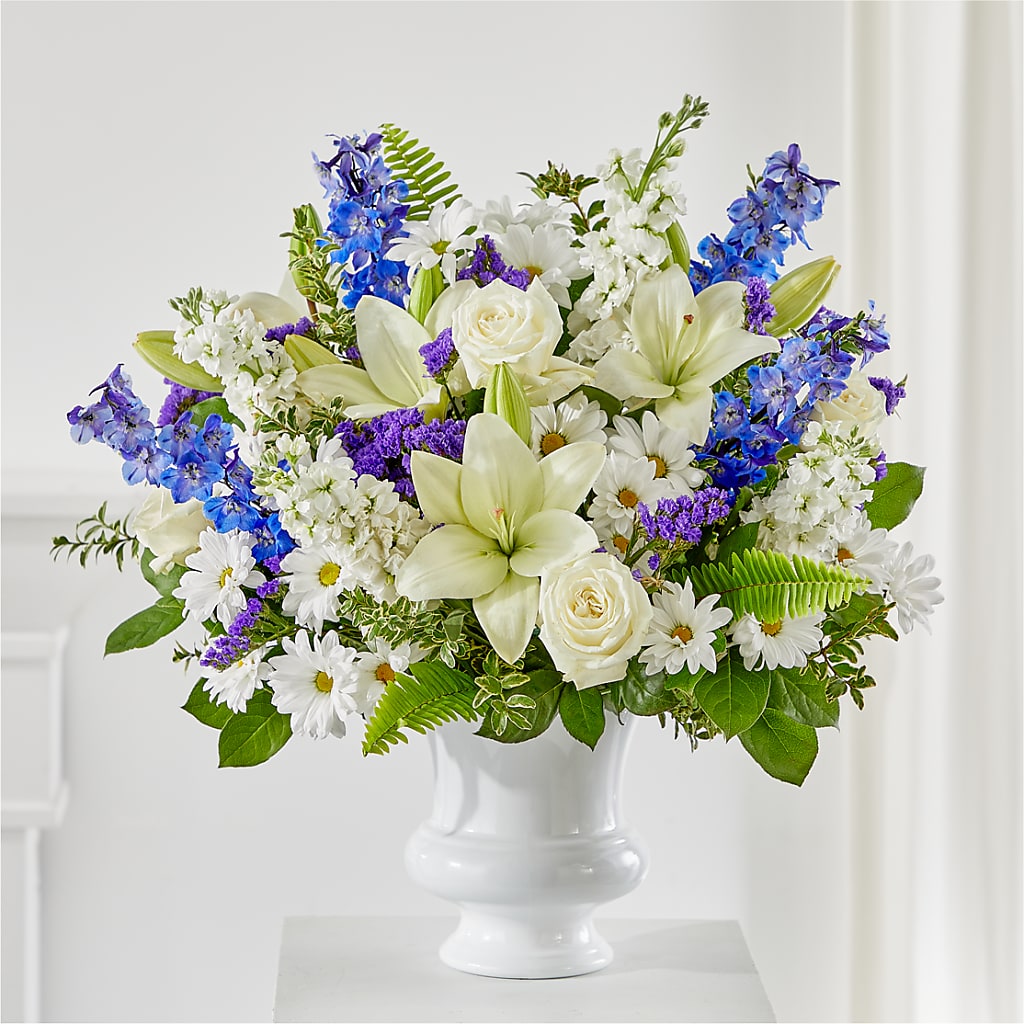 Expressions of Hope Urn Arrangement – YOUNG'S GREENHOUSE & FLOWER SHOP, Fort Wayne IN