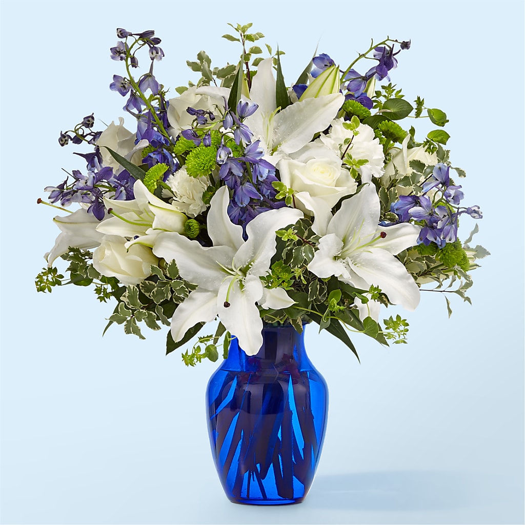 Santorini Bouquet – YOUNG'S GREENHOUSE & FLOWER SHOP, Fort Wayne IN