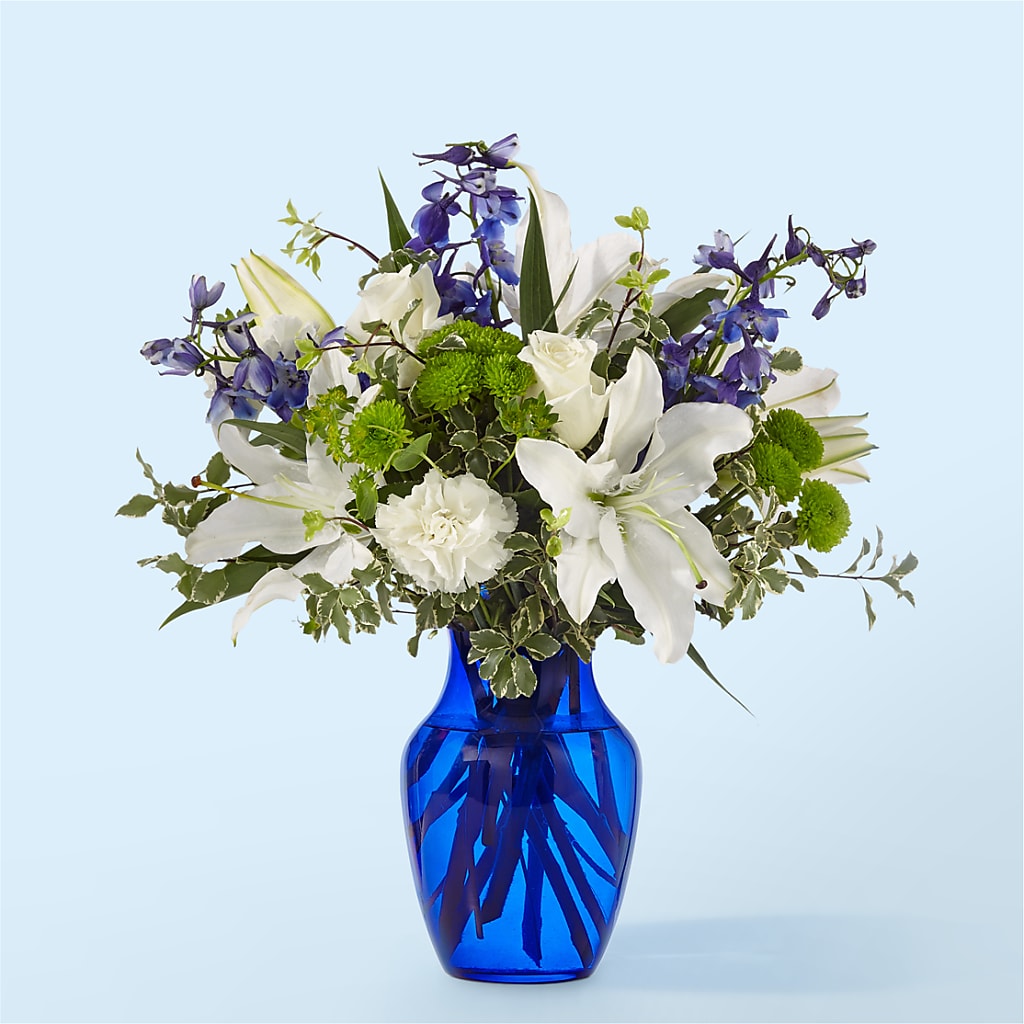 Santorini Bouquet – YOUNG'S GREENHOUSE & FLOWER SHOP, Fort Wayne IN