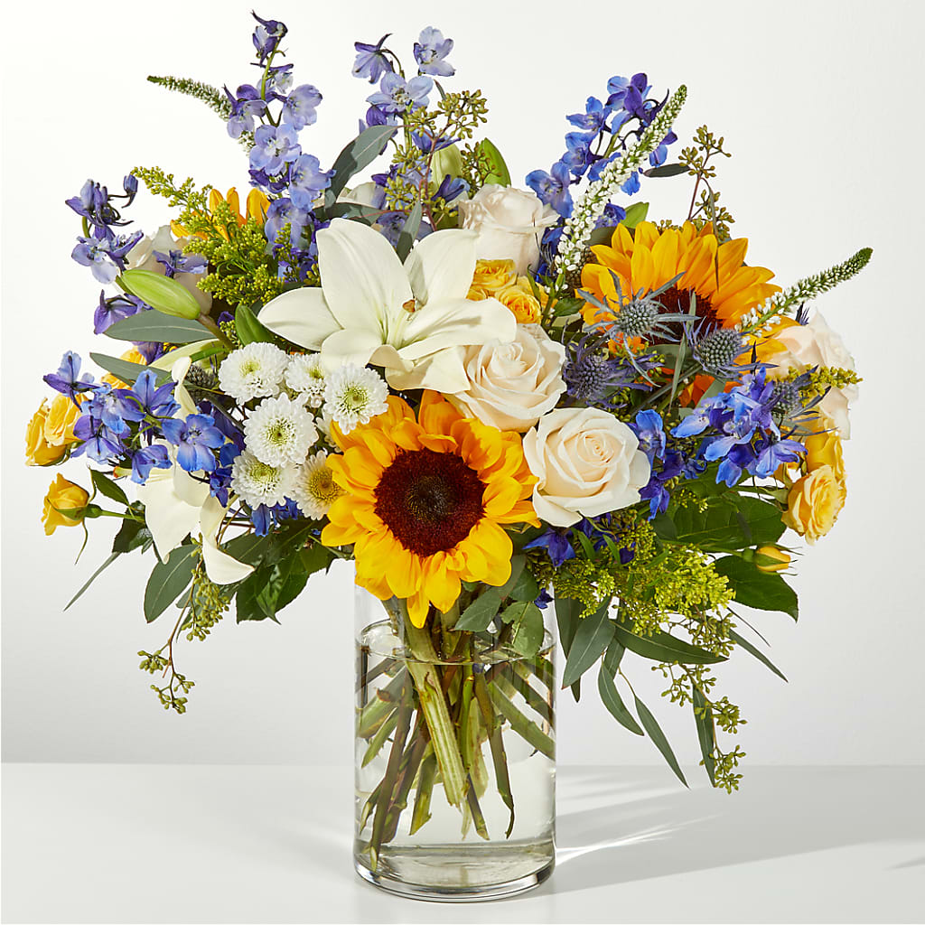 Wonderfully Sunny Bouquet – YOUNG'S GREENHOUSE & FLOWER SHOP, Fort Wayne IN
