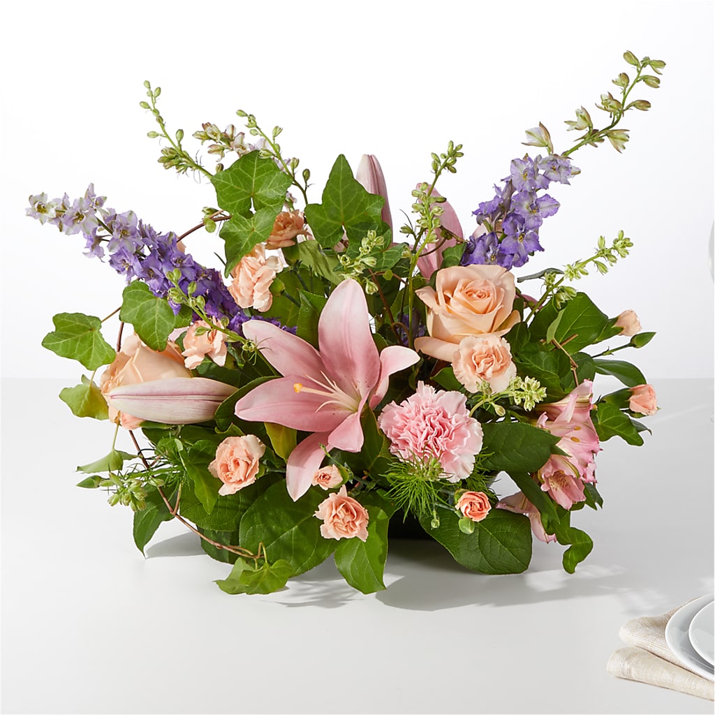 Blossom Time Centerpiece – YOUNG'S GREENHOUSE & FLOWER SHOP, Fort Wayne IN