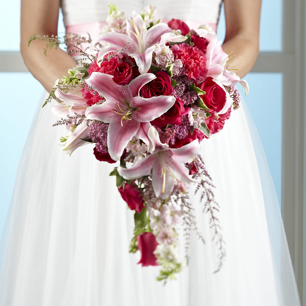 Lily & Rose Bouquet – YOUNG'S GREENHOUSE & FLOWER SHOP, Fort Wayne IN