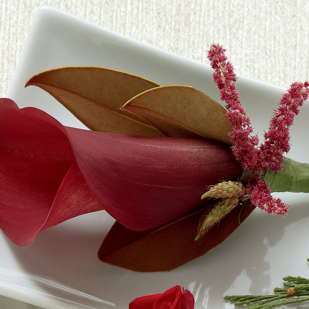 Red Calla Boutonniere – YOUNG'S GREENHOUSE & FLOWER SHOP, Fort Wayne IN