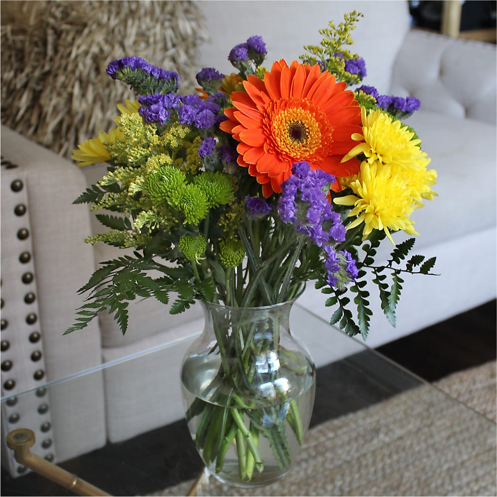 Marmalade Skies Bouquet – YOUNG'S GREENHOUSE & FLOWER SHOP, Fort Wayne IN