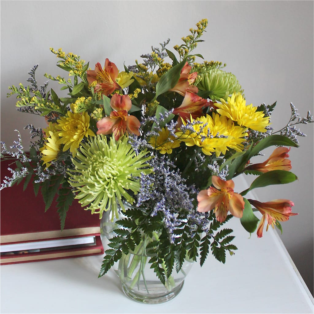 Marmalade Skies Bouquet – YOUNG'S GREENHOUSE & FLOWER SHOP, Fort Wayne IN