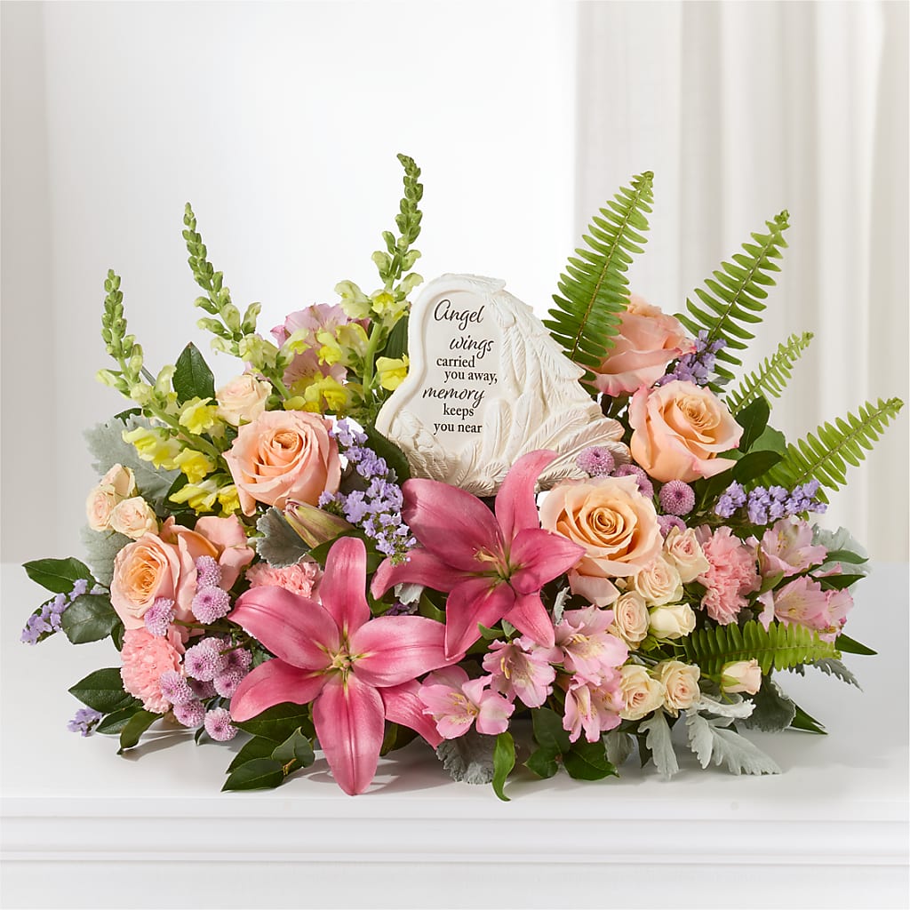 Gentle Light Arrangement – YOUNG'S GREENHOUSE & FLOWER SHOP, Fort Wayne IN