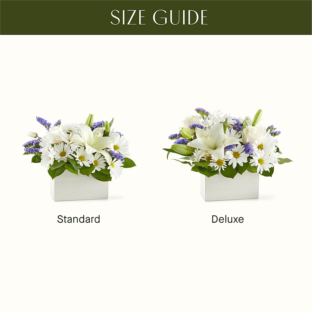Beyond Blue Box Bouquet – YOUNG'S GREENHOUSE & FLOWER SHOP, Fort Wayne IN