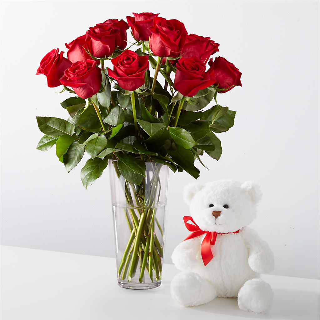 Romantic Long Stem Red Rose Bouquet Bundles – YOUNG'S GREENHOUSE & FLOWER SHOP, Fort Wayne IN