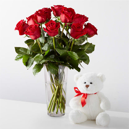 Romantic Long Stem Red Rose Bouquet Bundles – YOUNG'S GREENHOUSE & FLOWER SHOP, Fort Wayne IN