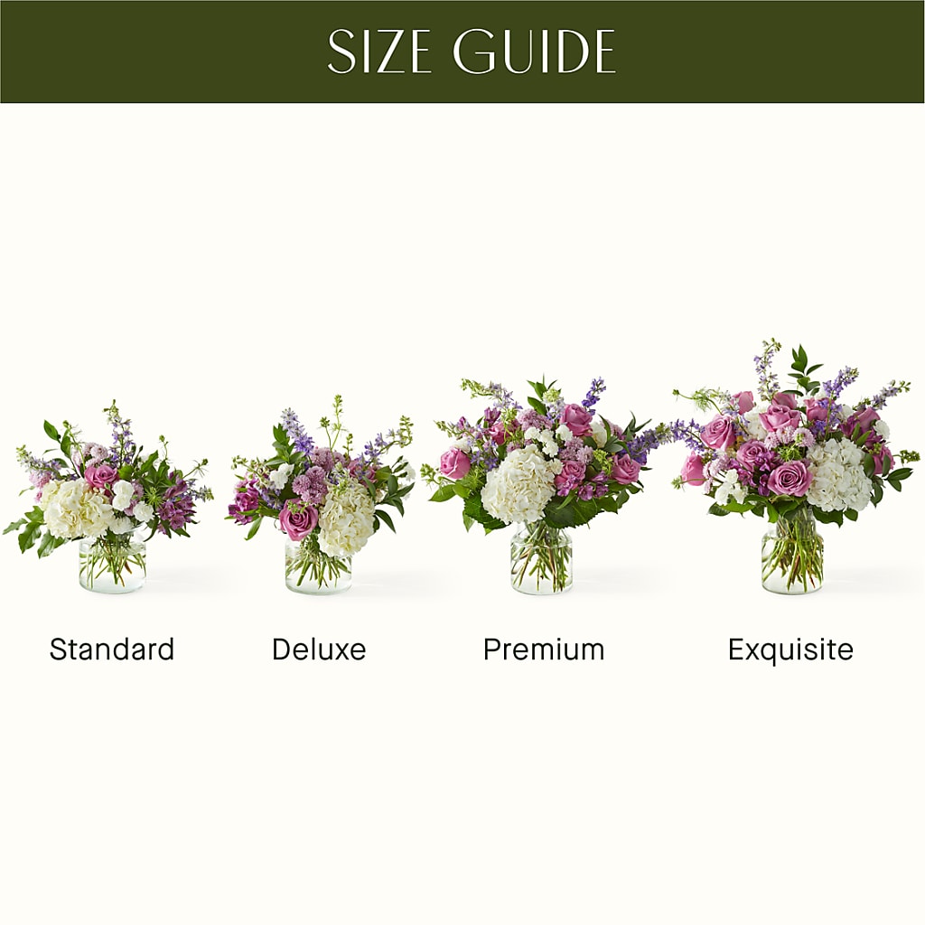 Violet Caress Bouquet – YOUNG'S GREENHOUSE & FLOWER SHOP, Fort Wayne IN