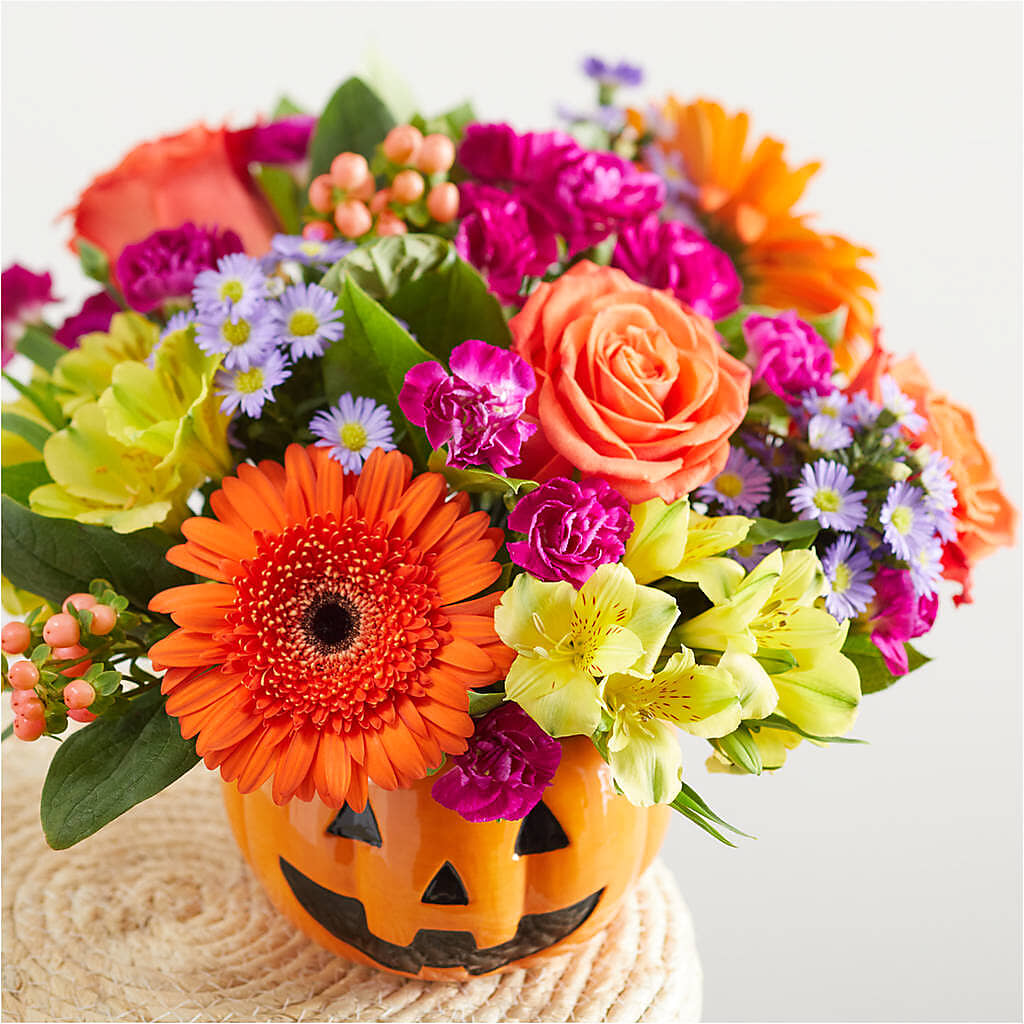 Tricks & Treats Pumpkin – YOUNG'S GREENHOUSE & FLOWER SHOP, Fort Wayne IN