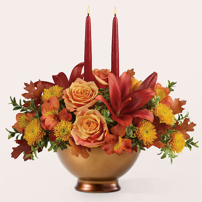 Harvest Table Centerpiece – YOUNG'S GREENHOUSE & FLOWER SHOP, Fort Wayne IN
