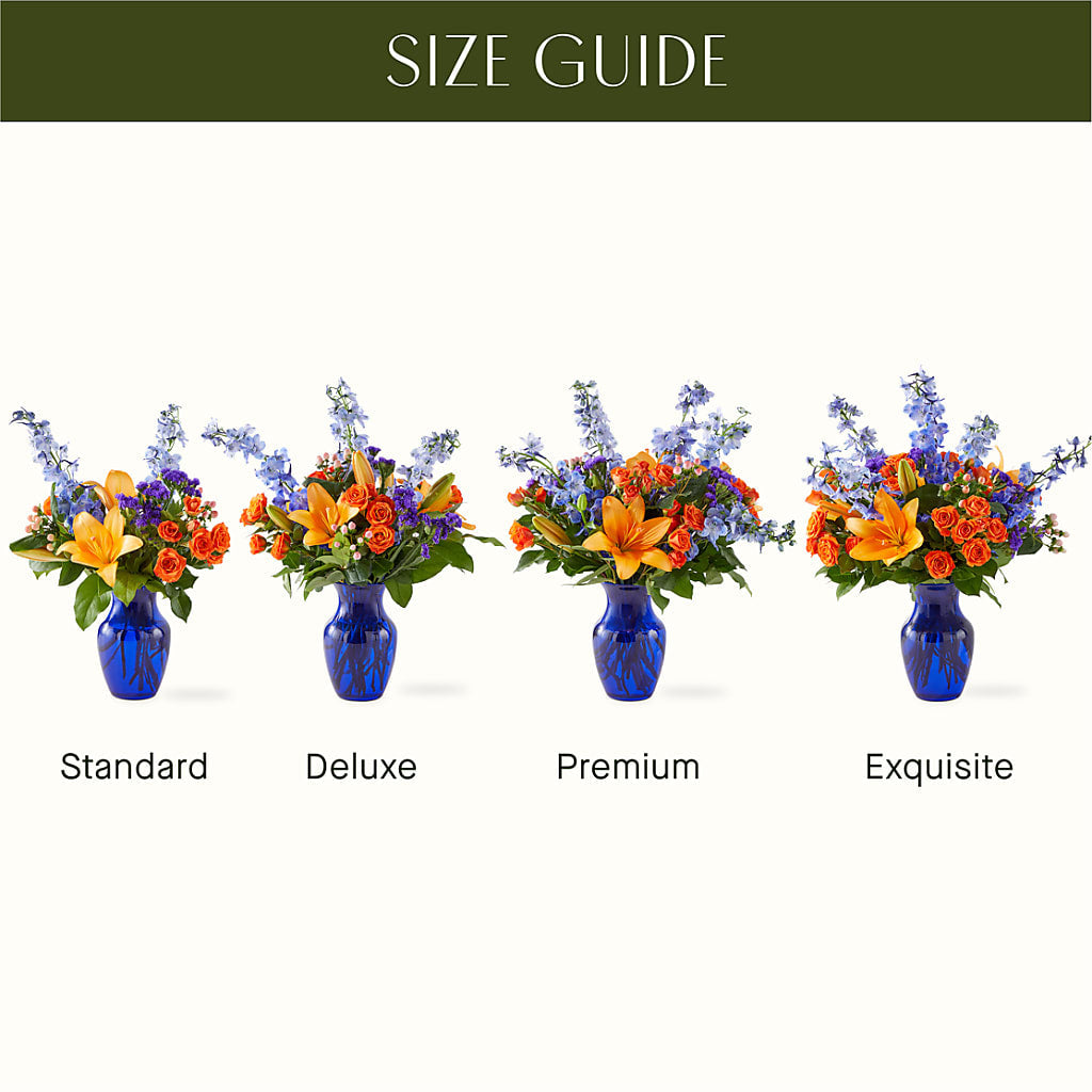 Radiant Citrus Bouquet – YOUNG'S GREENHOUSE & FLOWER SHOP, Fort Wayne IN