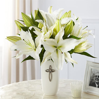 Faithful Blessings Bouquet – YOUNG'S GREENHOUSE & FLOWER SHOP, Fort Wayne IN