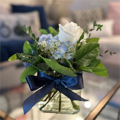 Sky Blue Delight Bouquet – YOUNG'S GREENHOUSE & FLOWER SHOP, Fort Wayne IN