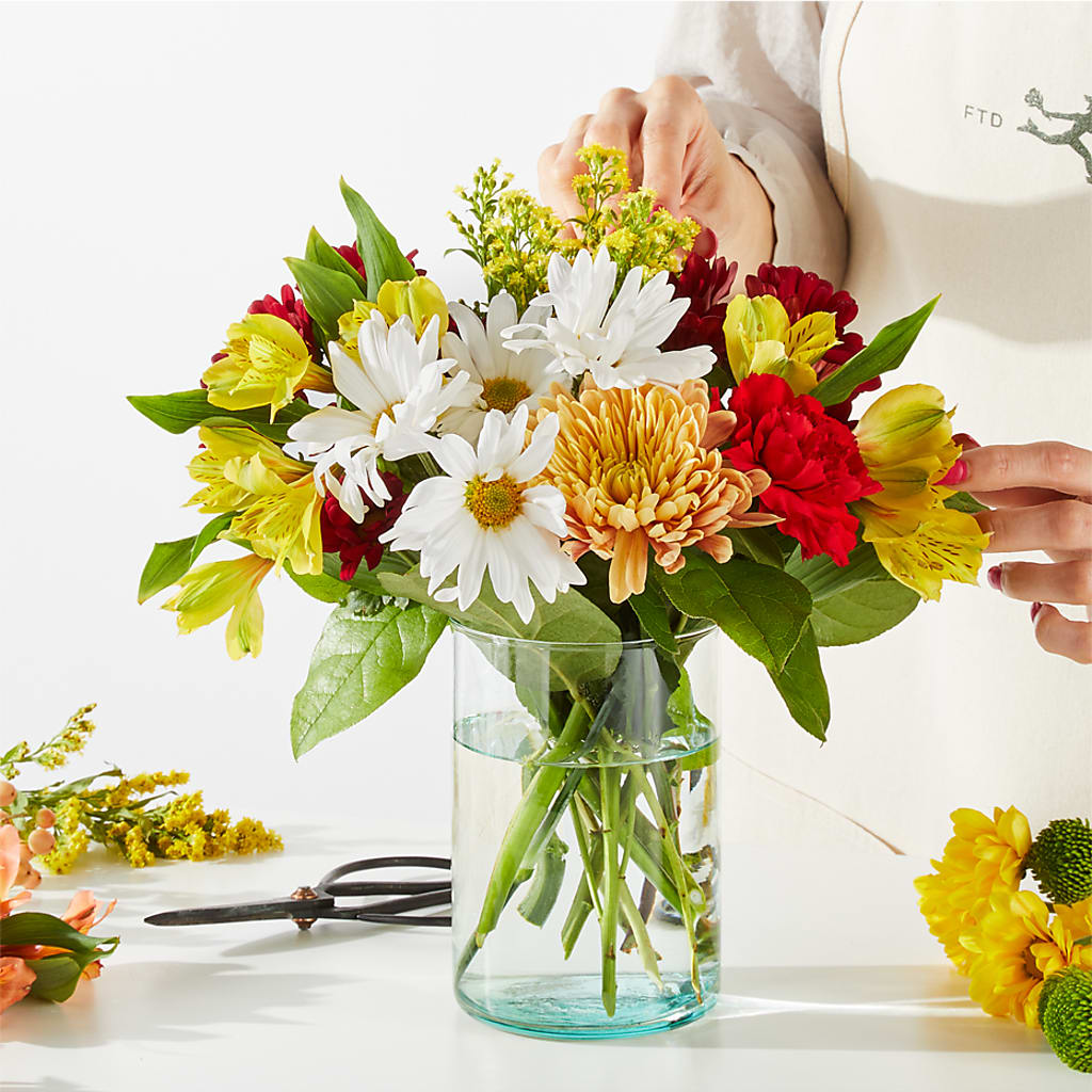 Fall Delight – A Florist Original – YOUNG'S GREENHOUSE & FLOWER SHOP, Fort Wayne IN