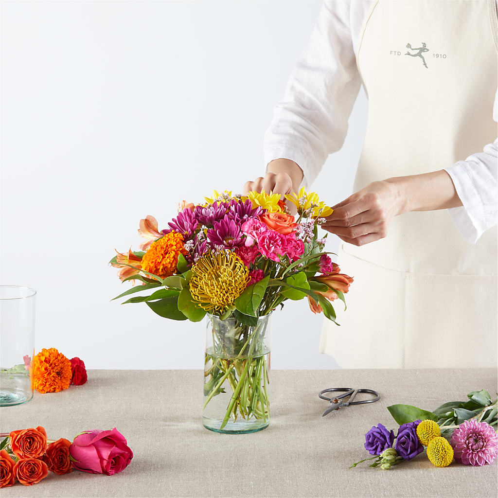 Feast of Color – A Florist Original – YOUNG'S GREENHOUSE & FLOWER SHOP, Fort Wayne IN