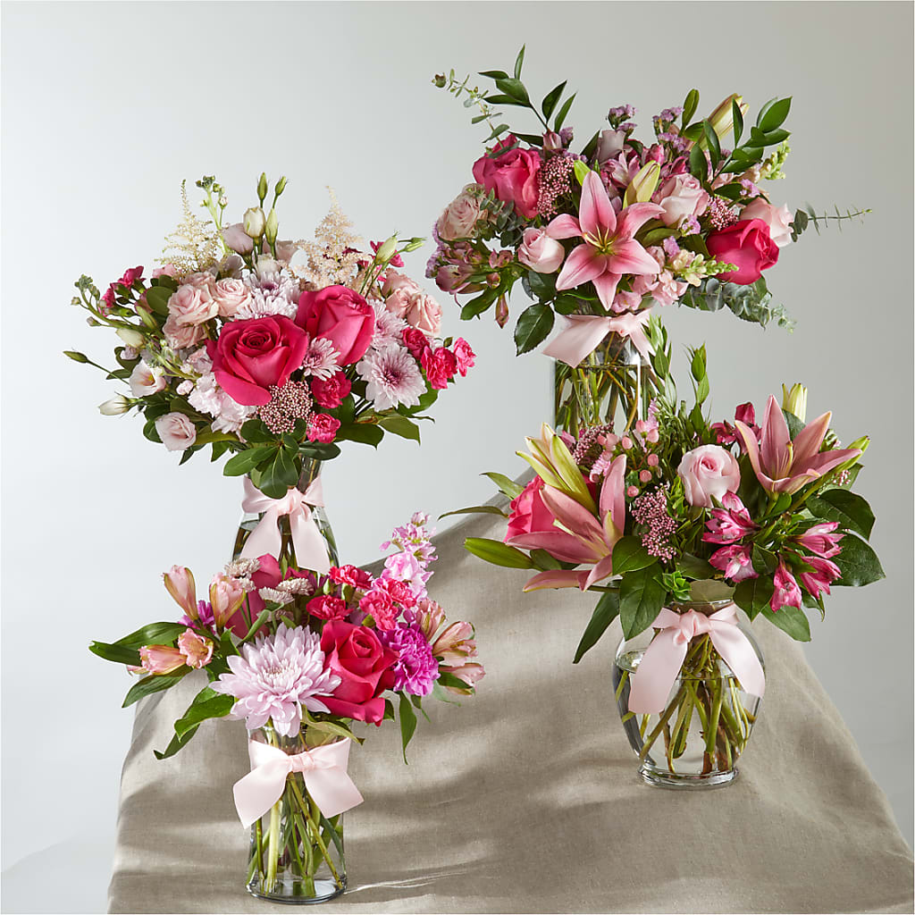 Pink Ribbon - A Florist Original – YOUNG'S GREENHOUSE & FLOWER SHOP, Fort Wayne IN