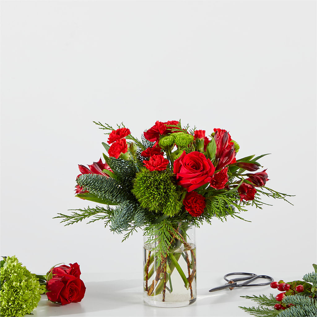 Merry Moment Bouquet – A Florist Original – YOUNG'S GREENHOUSE & FLOWER SHOP, Fort Wayne IN
