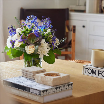 Cerulean Waves Bouquet – YOUNG'S GREENHOUSE & FLOWER SHOP, Fort Wayne IN