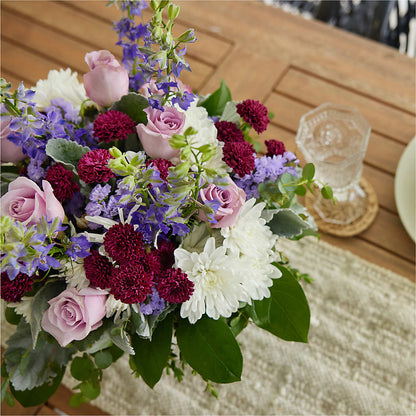 Violet Frost Bouquet – YOUNG'S GREENHOUSE & FLOWER SHOP, Fort Wayne IN