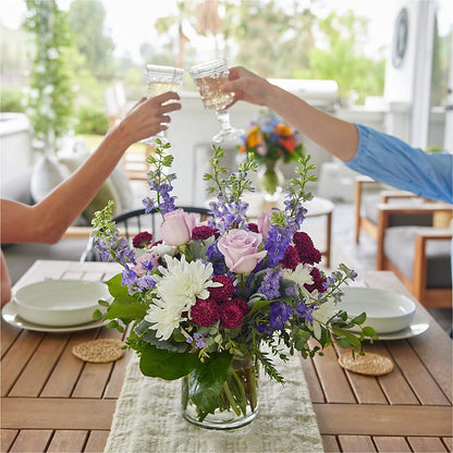 Violet Frost Bouquet – YOUNG'S GREENHOUSE & FLOWER SHOP, Fort Wayne IN