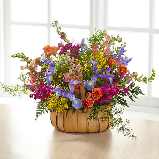 Garden of Life Basket – YOUNG'S GREENHOUSE & FLOWER SHOP, Fort Wayne IN