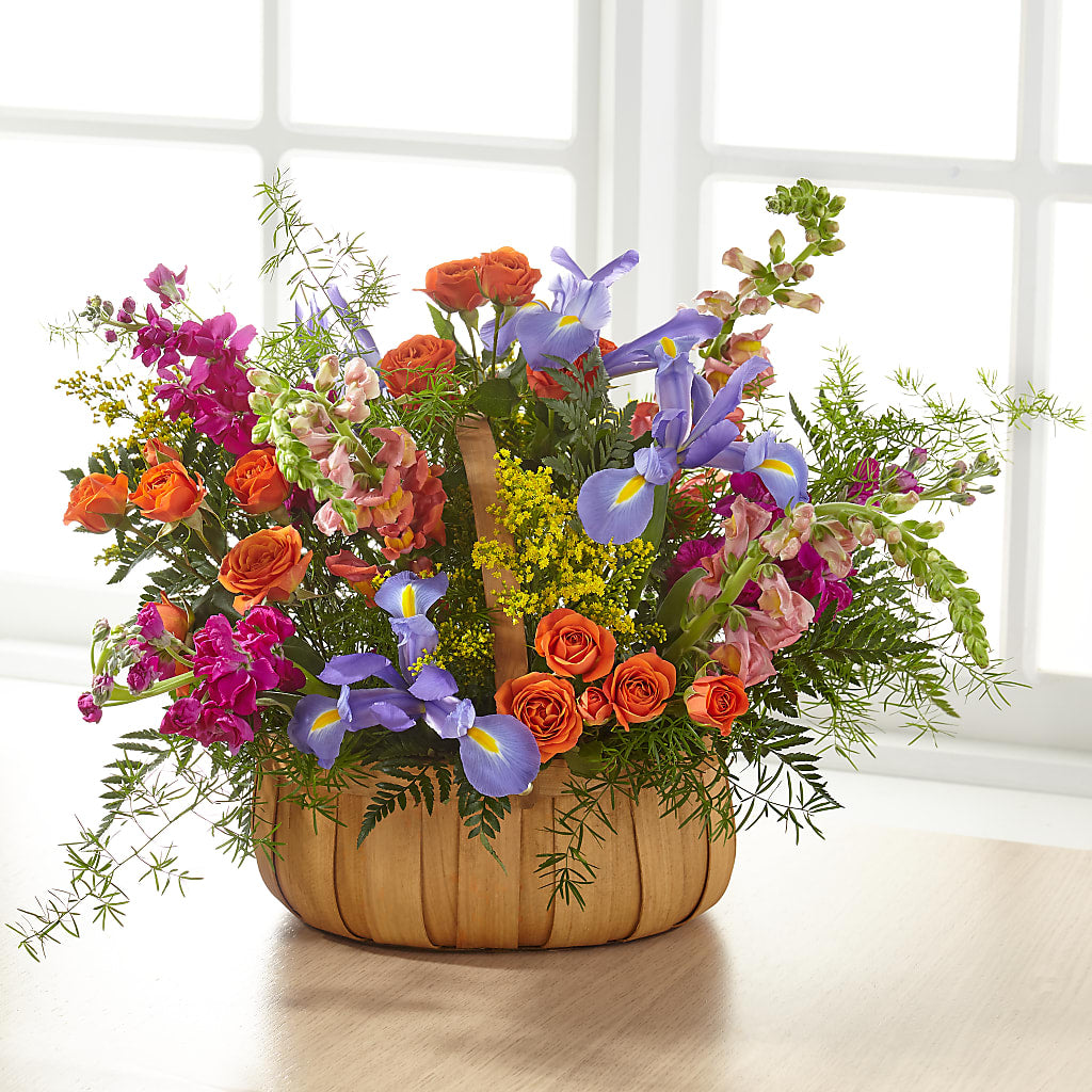 Garden of Life Basket – YOUNG'S GREENHOUSE & FLOWER SHOP, Fort Wayne IN