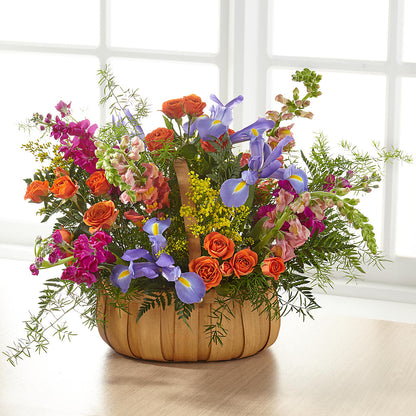 Garden of Life Basket – YOUNG'S GREENHOUSE & FLOWER SHOP, Fort Wayne IN