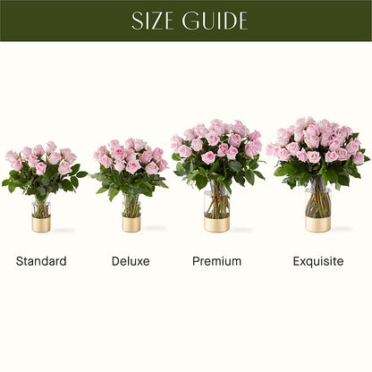 Picture Perfect Pink Rose Bouquet – YOUNG'S GREENHOUSE & FLOWER SHOP, Fort Wayne IN