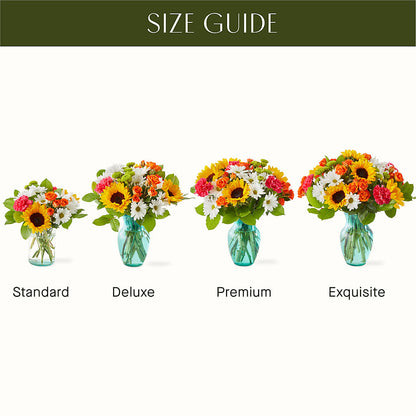 Sun-drenched Blooms Bouquet – YOUNG'S GREENHOUSE & FLOWER SHOP, Fort Wayne IN