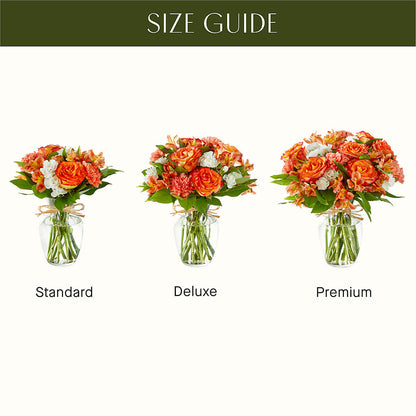 Apricot Glow Bouquet – YOUNG'S GREENHOUSE & FLOWER SHOP, Fort Wayne IN